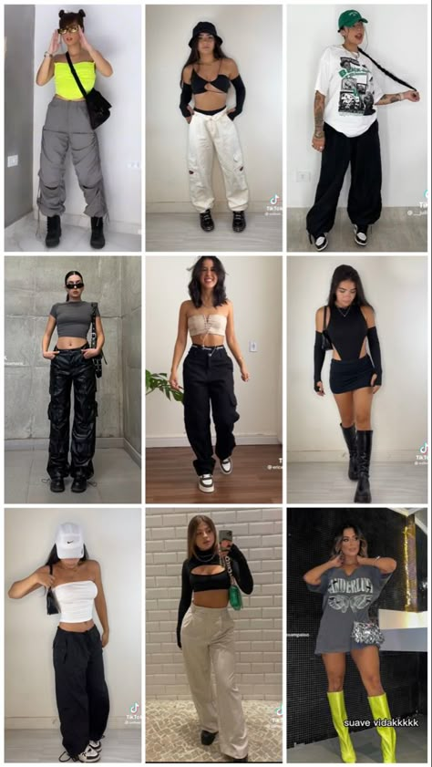 Music Event Outfit Ideas, Baddie Streetwear Outfits Concert, Latina Concert Outfit Ideas, Trap Outfits Style, Concert Outfit Ideas Street Style, Trap Bad Bunny Outfits, Easy Concert Outfit Ideas, Baddie Outfits Festival, Trendy Festival Outfits Summer