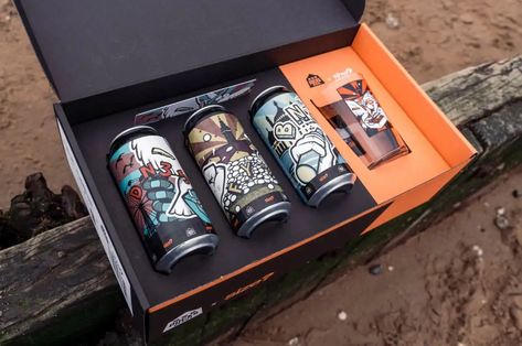 Docks Beers x size? Seaside Gift Box - Sourcefour Beach Beer, Beer Kit, Beer Gift, Clothing Retail, Beer Gifts, Mead, Beer Can, Packaging Design, Beer