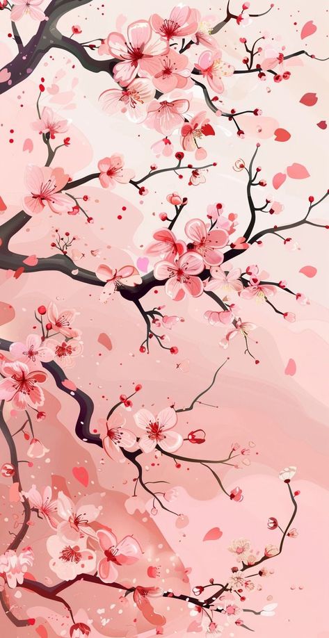 Gojo Satoru Hd Wallpaper, Sakura Blossoms Wallpaper, Cherry Blossoms Wallpaper, Pink Kawaii Aesthetic, Image Pixel Art, Wallpaper Fantasy, Cherry Blossom Wallpaper, Pink Flowers Wallpaper, Pink Kawaii