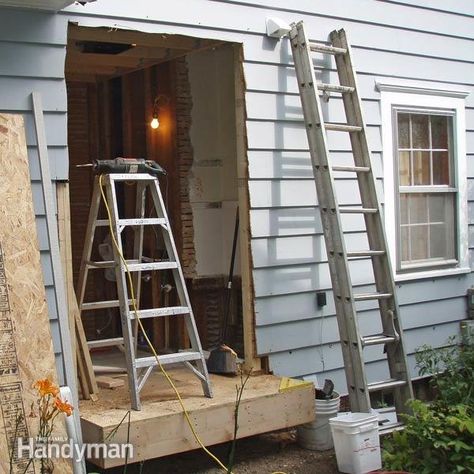 a bump-out addition is a great way to expand a small bathroom without messing with other nearby rooms. it's complicated, but the spaced gained is well worth the effort. this article covers the key issues you'll have to deal with. Bump Out Addition, Remodeling On A Budget, Basement Bathroom Ideas, Guest Bedroom Remodel, Small Bedroom Remodel, Bathroom Improvements, Bump Out, Bathroom Addition, Budget Kitchen Remodel