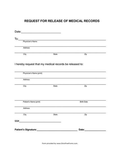 Printable Medical Records Release Form Johannes Gutenberg, Form Template, Medical Records, School Trip, Knowledge Is Power, Printing Business, Health Info, Etsy Printables, Types Of Printing