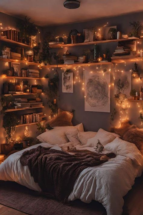 Dream Bedroom Inspiration, Bedroom Decor Cozy, Makeover Bedroom, Cute Bedroom Decor, Redecorate Bedroom, Dream House Rooms, Cozy Room Decor, Aesthetic Rooms, Dreamy Room