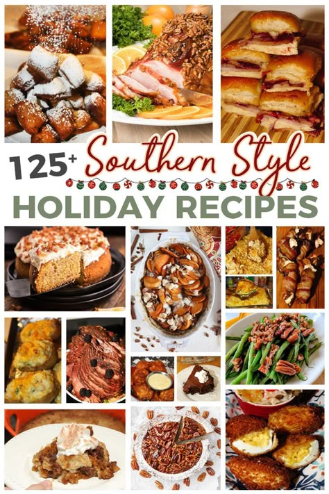 Check out over 125 of the Best Southern Style Holiday Recipes on the blog! My Southern family enjoys making all our signature, passed down recipes year after year.These Southern favorites are a hit with my family and are perfect for holiday meals big and small. Southern Christmas Recipes, Southern Family, Southern Cooking Recipes, Southern Thanksgiving, Southern Living Recipes, Southern Christmas, Southern Recipes Soul Food, Carrot Recipes, Southern Food