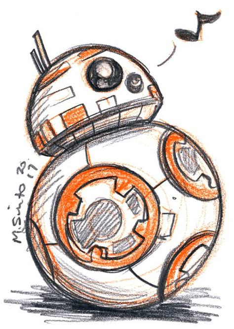 A.R.C.H.I.V.E., m-sciuto: Droid sketch cards …just some new... A Drawing, Drawing Ideas, Star Wars