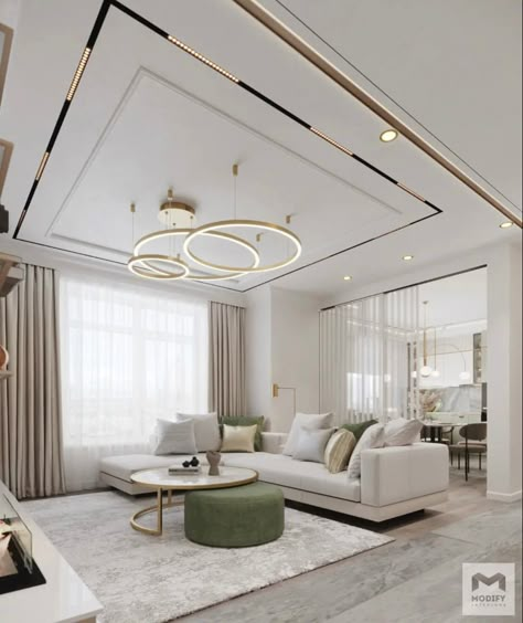 False Ceiling Study Room, Living Room Celling Design Idea, Pal Ceiling Design Hall, Alabaster Sheet Interior, False Ceilings For Living Room, Concealed Ac Ceiling Design, Classy Ceiling Design, Living Room False Ceiling Modern, Study Room False Ceiling Design