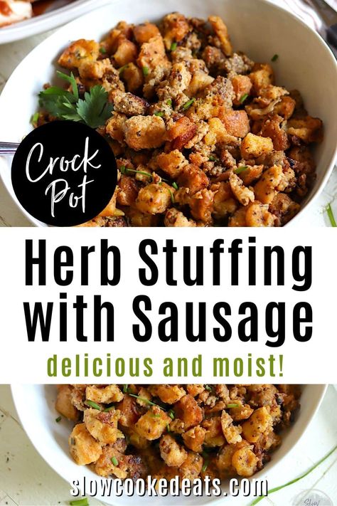 Crock Pot Stuffing Thanksgiving Sausage, Stuffing In Crockpot Thanksgiving, Slow Cooker Thanksgiving Turkey, Sausage Stuffing Crockpot Recipe, Slow Cooker Dressing Stuffing, Thanksgiving Dressing Recipes Crockpot, Stuffing Recipes For Thanksgiving Crockpot, Stuffing Recipes Thanksgiving Crockpot, Crockpot Stuffing Casserole