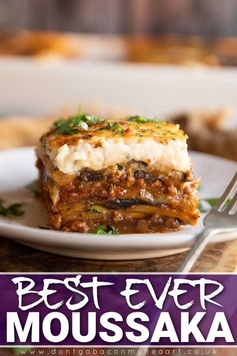 Mousaka Recipe Aubergine, Recipe For Moussaka, Greek Eggplant Moussaka, Authentic Greek Moussaka Recipe, Gluten Free Moussaka, Mousacca Recipe, Mousaka Recipe Greek Keto, Eggplant Recipes Moussaka, Mousaka Recipe Keto