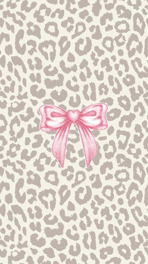 cheetah print, bows, coquette, lockscreen, aesthetic, trendy Pink Christmas Iphone Wallpaper, Glamour Wallpaper, Wallpaper Home Screen, Leopard Print Wallpaper, Pink Wallpaper Ipad, Cheetah Print Wallpaper, Bows Coquette, Cute Images For Wallpaper, Screen Iphone