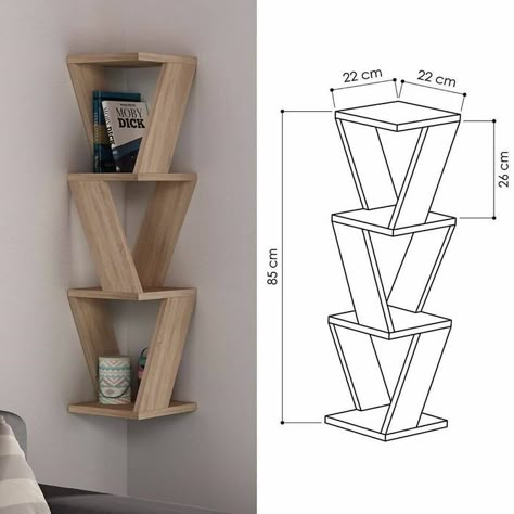 Rope Shelf, Home Decor Shelves, Interior Design Per La Casa, Corner Decor, Dekor Diy, Seni Dan Kraf, Wall Shelves Design, Shelf Bookcase, Bookshelves Diy