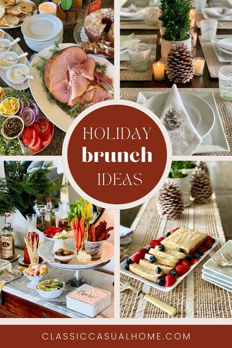 Christmas Family Brunch And Victorian Homes in SF | Classic Casual Home Holiday Brunch Ideas Christmas, Brunch Ideas Christmas, Christmas Brunch Decorations, Holiday Brunch Ideas, Holiday Brunch Party, Christmas Brunch Party, Christmas Brunch Menu, Holiday Brunch Recipes, Christmas Brunch Recipes