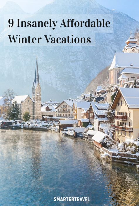 Places To Travel In December, Cheap Winter Vacations, Winter Destinations Europe, Travel In December, December Travel, Cheap Places To Visit, Winter Vacations, Travel Destinations In India, Winter Travel Destinations