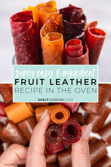 Fruit Roll Up Recipe Ovens, How To Dehydrate In The Oven, Dehydrated Fruit Recipes Healthy Snacks, Kiwi Fruit Leather Recipe, Oven Dried Fruit, Diy Fruit Snacks Healthy, Frozen Fruit Leather Recipe, Orange Fruit Leather Recipe, Pineapple Fruit Leather Recipe