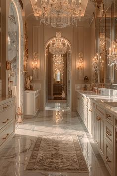 Luxurious Home Interior, Rich House Inside, Rich Bathroom Luxury, Luxury Home Bathroom, Princess Interior, Fancy Bathrooms, Castle Bathroom, Grand Bathroom, Dream Bathroom Luxury