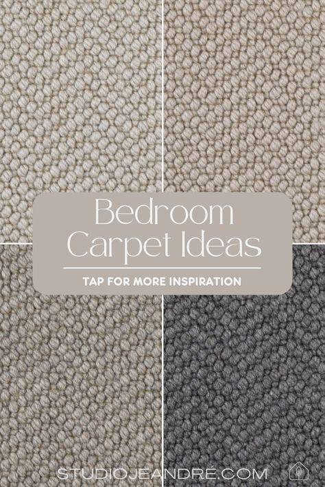 Discover the ultimate guide to transforming your space with stunning bedroom carpet ideas. Explore the best carpet for bedrooms, including modern, neutral, and low pile options. From wall-to-wall solutions to stylish beige carpet choices, find inspiration for every bedroom carpet colour and learn how to enhance your room with the perfect carpet under the bed! Neutral Bedroom Carpet Ideas, Carpet For Guest Bedroom, Nice Carpet For Bedroom, Carpets In Bedrooms, Best Carpet For High Traffic Areas, Paint With Grey Carpet, Carpet With White Walls, Flat Carpet, Carpet In Master Room