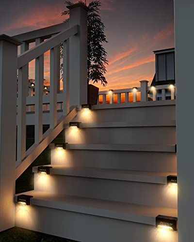 Deck stair railing