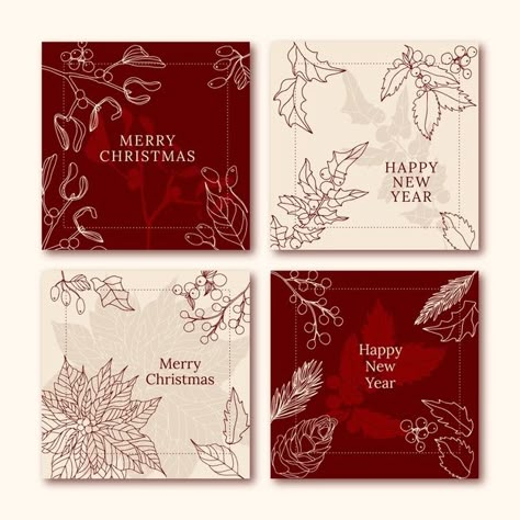 Digital Christmas Cards Design, Christmas Card Design Ideas Graphics, Christmas Card Print, Graphic Design Christmas Card, Christmas Post Card Design, Christmas Cards Design Graphics, Christmas Gift Card Design, Christmas Card Graphic Design, Card Natal