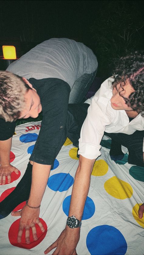 Twister Game Aesthetic, Game Room Photoshoot, Board Game Photoshoot, Twister Aesthetic, Twister Game, Pinterest Contest, Flash Photo, Party Photography, Heaven And Hell