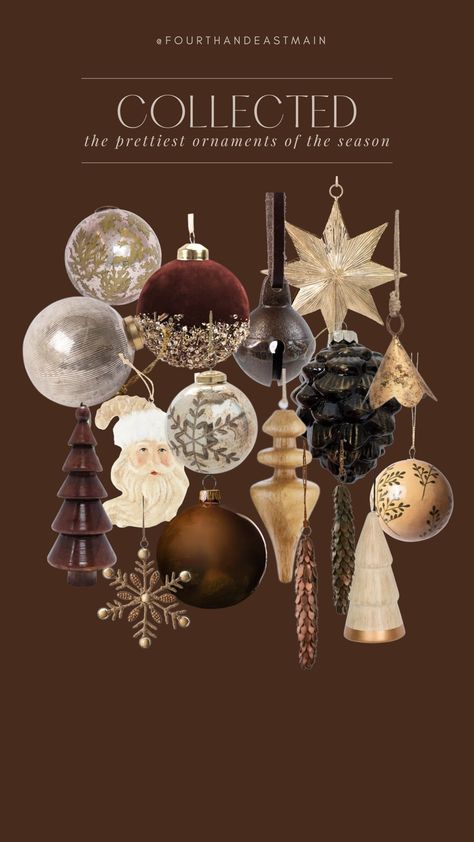 Shop Glossy Ginger Brown Glass … and other curated products on LTK, the easiest way to shop everything from your favorite creators. Matte Ornaments Christmas Tree, Brown Green And Gold Christmas Tree, Amber Interiors Christmas Tree, Tree Christmas Ornaments, Amber Christmas Tree Decor, Mercury Christmas Tree, Dark Green And Brown Christmas Tree, Amber Ornaments Christmas Tree, Christmas Tree Brown Ornaments