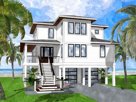 Dorians Beach - Coastal Home Plans