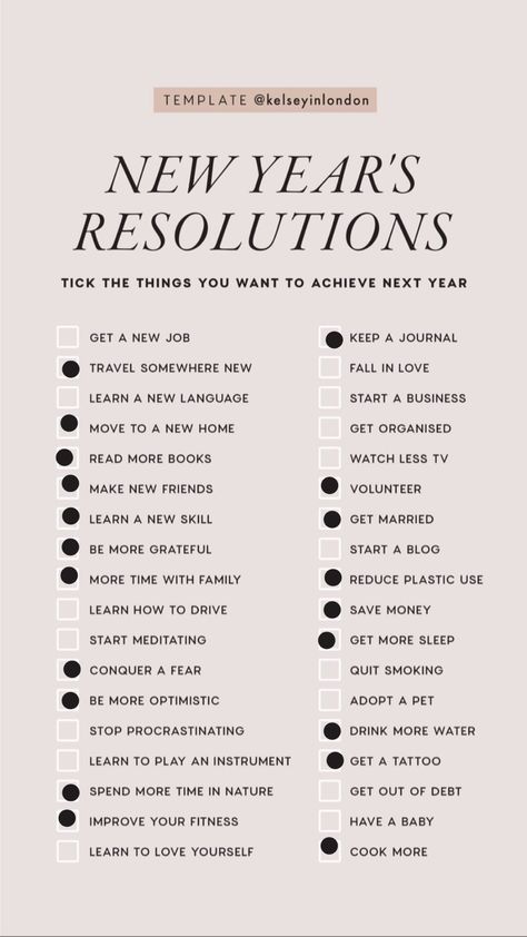 New Years Resolution List 2023, 2023 New Year Resolutions, New Year List Goal Settings, New Years Resolutions 2023, New Years Resolution List Christian, New Years List Goal Settings, Resolution 2023, Fitness Programs For Women, New Years Resolution Categories