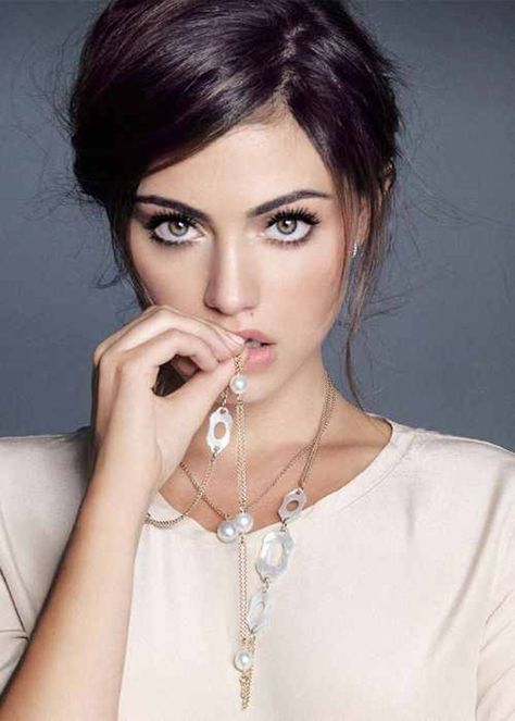 Makeup Tutorial: Pinterest Request Smink Inspiration, Beauty Make-up, Phoebe Tonkin, Natural Beauty Tips, Glam Makeup, Beautiful Makeup, Big Eyes, Beauty Make Up, Beauty Inspiration