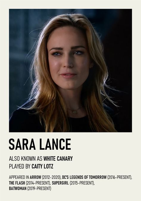 WHITE CANARY // Sara Lance (DC's Legends Of Tomorrow) by @quillcassette Legends Of Tomorrow Wallpaper, Avalance Legends Of Tomorrow, White Canary Dc, Dc Heroines, Movie Character Posters, Dc's Legends Of Tomorrow, Legends Of Tommorow, Evil Children, Sara Lance