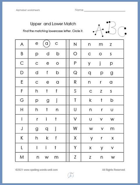 Uppercase To Lowercase Matching, Lowercase Uppercase Matching, Match The Uppercase With Lower Case, Uppercase Lowercase Matching Worksheet, Upper Case Lower Case Matching, Matching Upper And Lowercase Letters, Capital And Lower Case Letter Matching, Upper And Lower Case Letters Tracing Printables Free Pre School, Upper Case Lower Case Activities