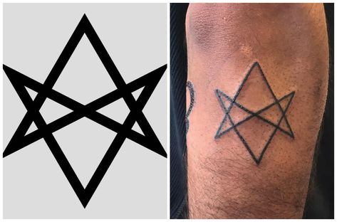 Tattoos And What They Mean, Wicca Tattoo, Witch Tattoos, Unicursal Hexagram, Witchy Tattoos, Pagan Tattoo, Wiccan Tattoos, Inca Tattoo, American Indian Tattoos