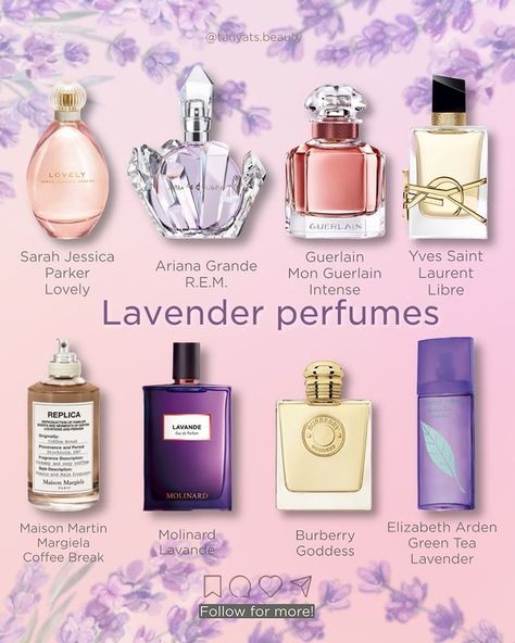 All Posts • Instagram Lavender Perfume Aesthetic, Mon Guerlain Intense, Zara Golden Decade, Guerlain Mon Guerlain, Marshmallow Dessert, Bouquet Of Lavender, Sarah Jessica Parker Lovely, Saint Laurent Libre, Koleksi Parfum