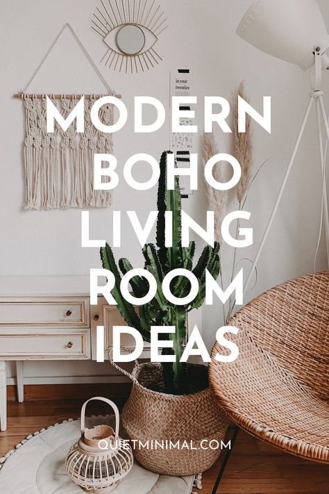 boho chic living room decor Bohemian Living Room Decor Boho Chic, Contemporary Boho Living Room Decor, Fall Garland Mantle, Boho Minimalist Living Room, Minimal Boho Living Room, Minimalist Boho Living Room, Modern Boho Living Room Ideas, Garland Mantle, Lounge Room Styling