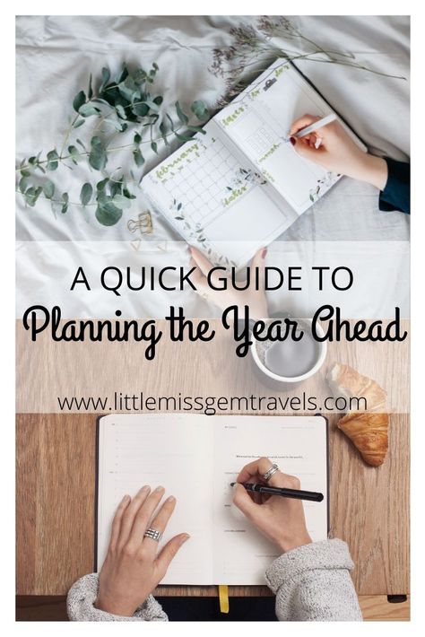 When planning the year ahead you should start by asking yourself a few questions. You should also review the previous year. This only really needs to take a few minutes but it will help you to close the year ready to start a new one. Planning The Year Ahead, Yearly Planning, New Year Planning, Ask Yourself, Yearly Planner, Quick Guide, Previous Year, Goal Setting, Little Miss