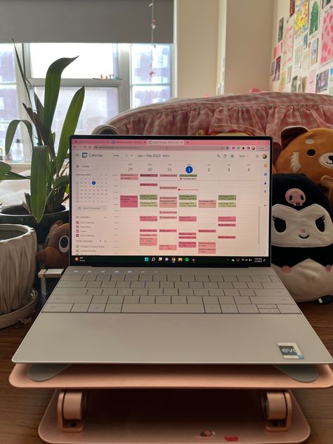 Full Calendar Aesthetic, Busy Schedule Aesthetic, Google Calendar Ideas, Google Calendar Organization, Google Calendar Aesthetic, Event Planner Aesthetic, Organization Room, Calendar Aesthetic, Comunity Manager