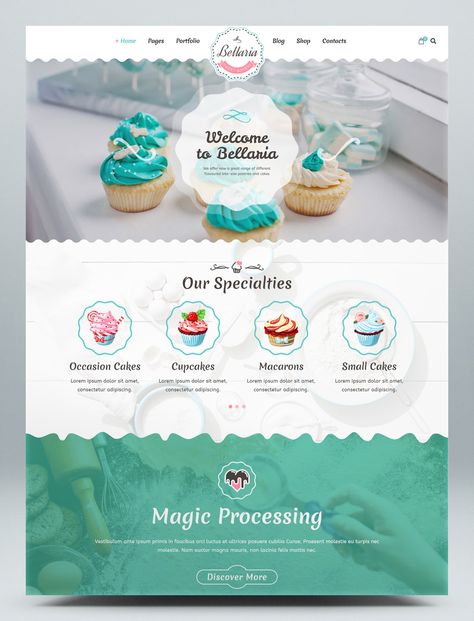 Delicious Cakes and Bakery HTML Website Template Cake Website Design Layout, Bakery Website Design Layout, Cupcake Website Design, Dessert Website Design, Cake Shop Website Design, Baking Website Design, Bakery Newsletter, Cake Website Design Inspiration, Cookie Website Design