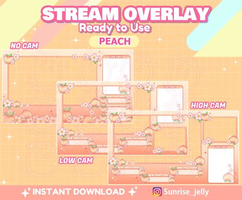 Package Aesthetic, Twitch Stream Overlay, Windows Themes, Vtuber Design, Kawaii Flower, Cat Biting, Flower Fruit, Cat Emoji, Pastel Kawaii