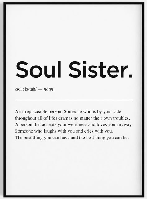 Cousin Bestie Quotes, Other Words For Best Friend, Quotes For Sisters Bday, Quotes Aesthetic For Sisters, Soul Sister Quotes My Best Friend, Speech Tattoo, Caption For Sister, Soul Sister Quotes, Birthday Love Quotes