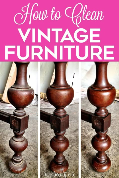 Wax For Wood Furniture, Furniture Restoration Tools, Clean Antique Wood Furniture, How To Restore Antique Wood Furniture, How To Restore Old Furniture Wood, Restore Antique Furniture, Old Furniture Renovation, How To Clean Antique Wood Furniture, Restoring Wood Furniture