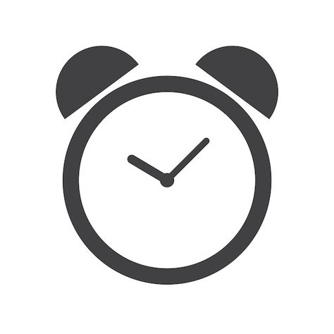 Alarm Clock Icon, Clock Icon, Alarm Clock, Premium Vector, Graphic Resources, Clock