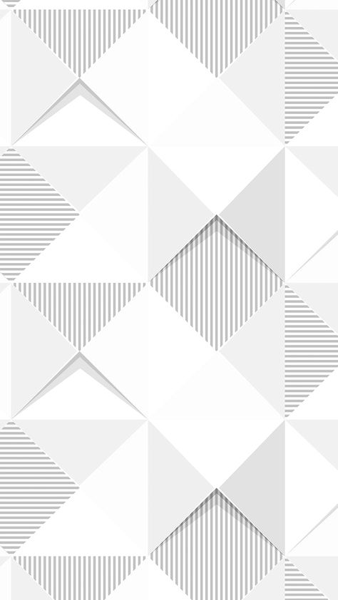 Download free image of White geometric triangle patterned background design resource by Kappy about abstract geometric gray android wallpaper, abstract design, abstract, abstract backgrounds, and abstract patterns 2390331 Geometric Wallpaper Iphone, Beautiful Live Wallpaper, Patterned Background, Wall Texture Design, Lines Wallpaper, Geometric Vector, Geometry Pattern, Wallpaper Abstract, Abstract Geometric Art