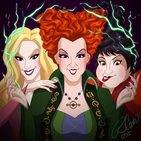 Robby Cook on Instagram: “Save the best for last. The Sanderson Sisters from Hocus Pocus. #disney #hocuspocus #halloween #bettemidler #kathynajimy…” The Sanderson Sisters Drawing, Hermanas Sanderson, Hocus Pocus Disney, Hocus Pocus Movie, Helloween Wallpaper, Hocus Pocus Witches, Cartoon Cookie, The Sanderson Sisters, Halloween Hocus Pocus