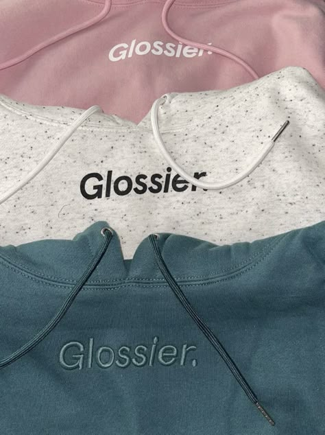 Glossier Hoodie Outfit, Obx Shifting, Glossier Hoodie, Hd Aesthetic, Maladaptive Daydreaming, Trendy Hoodies, 16th Birthday Gifts, Cute Outfits For School, Cute Sweatshirts