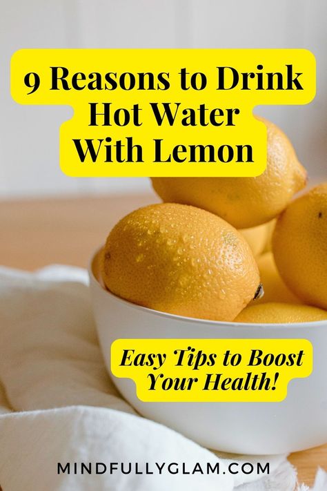 hot lemon water benefits, drinking hot water with lemon morning and night, warm lemon water, easy health tips Benefits Of Honey Lemon Water, Lemon And Basil Water, Benefits Of Hot Lemon Water Mornings, Benefits Of Drinking Hot Lemon Water, Hot Water Lemon Benefits, Baking Soda Lemon Water Benefits, Hot Water With Lemon Benefits, Benefits Of Cayenne Pepper Lemon Water, Warm Water And Lemon Mornings