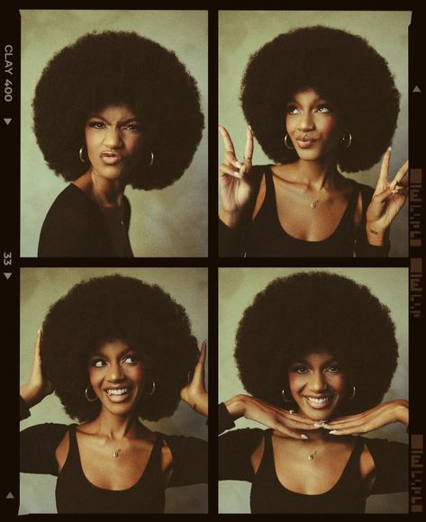 Black Senior Pictures High Schools, 70s Black Hairstyles, Senior Yearbook Pictures, Senior Portraits Yearbook, Photos From The 70s, Ebonee Davis, Yearbook Photoshoot, Retro Vintage Aesthetic, Senior Portrait Ideas