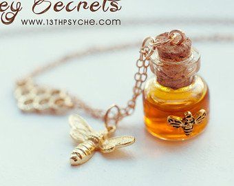 Tiny Bottles, Honey Bottles, Vial Necklace, Tiny Jars, Mini Glass Bottles, Mini Bottle, Bottle Pendant, Mini Jars, Miniature Bottles