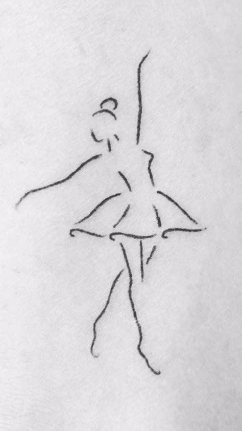 Ballet Tattoo Minimalist, Ballet Tattoo, Ballet Tattoos, Drawings With Meaning, Ballet Drawings, Shoe Tattoos, Easy Girl, Etch A Sketch, Grey Scale