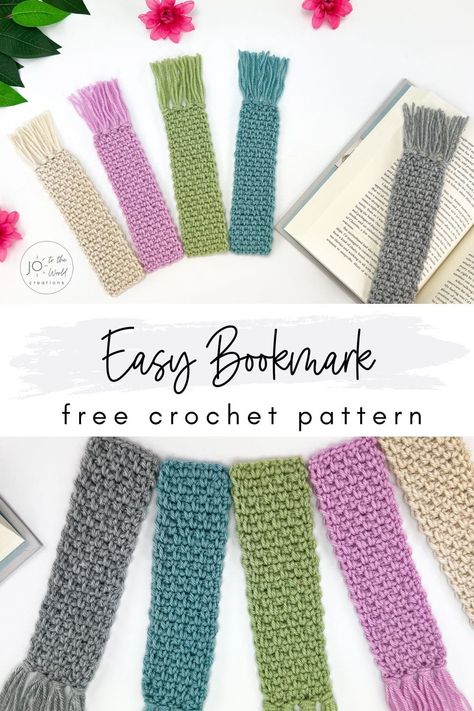 Crocheted Bookmarks, Crochet Bookmarks Free Patterns, Easy Crochet Bookmarks, Bookmark Crochet, Bookmark Pattern, Quick Crochet Projects, Crochet Bookmark Pattern, Crochet Bookmark, Crochet Classes