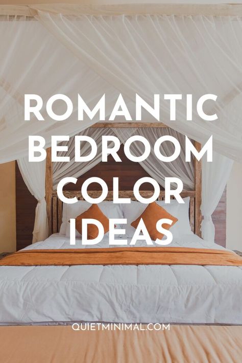 romantic bedroom color ideas Romantic Bedroom Paint Colors, Bedroom Ideas Yellow, Romantic Bedroom Colors, Romantic Couple Photo, Bedroom Ideas Pink, Bedroom Color Ideas, Minimalist Bedrooms, Best Decor Ideas, Romantic Bedroom Ideas