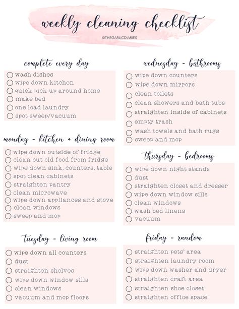 Deepclean Checklist List, Once A Month Cleaning List, 6/10 Cleaning List, Editable Cleaning Schedule Free, Cleaning Lady Checklist, Sunday Cleaning Checklist, House Cleaning Checklist Free Printable, Kitchen Cleaning Schedule, Free Cleaning Checklist