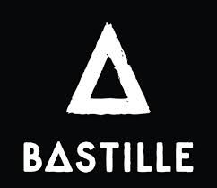 Bastille band's logo Penny Board Design, Edm Ideas, Black And Grey Sleeve, Indie Rock Music, Bastille Band, Penny Board, Dan Smith, Life Logo, Painted Jacket