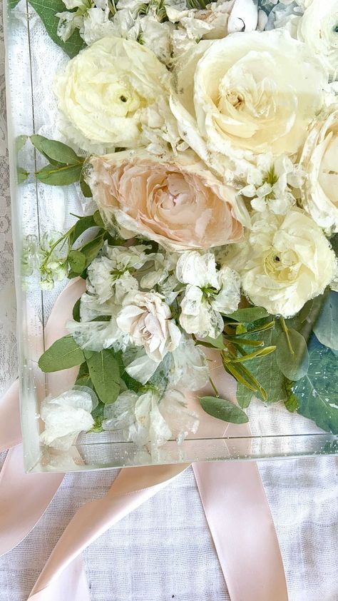 Ritt Momney • Put Your Records On Flower Resin Tray, Wedding Flower Preservation, Flower Tray, Wedding Bouquet Preservation, Flowers Resin, Flower Preservation, Bouquet Preservation, Memorial Flowers, Resin Tray