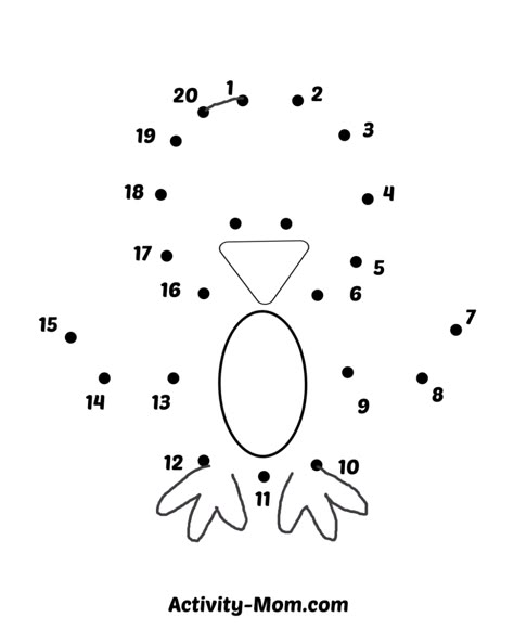 Dot to Dot Worksheets Numbers 1 to 20 (free printable) - The Activity Mom Numbers 1 To 20 Worksheet, Activity For Numbers 1 To 20, Dot By Dot, Connect The Dots Numbers 1-20, 1 To 20 Worksheets Preschool, Dot By Dot Printable, Dot To Dot 1-20 Free Printable, Numbers From 1 To 20 Worksheets Kindergarten Math, Connect The Dots 1-20